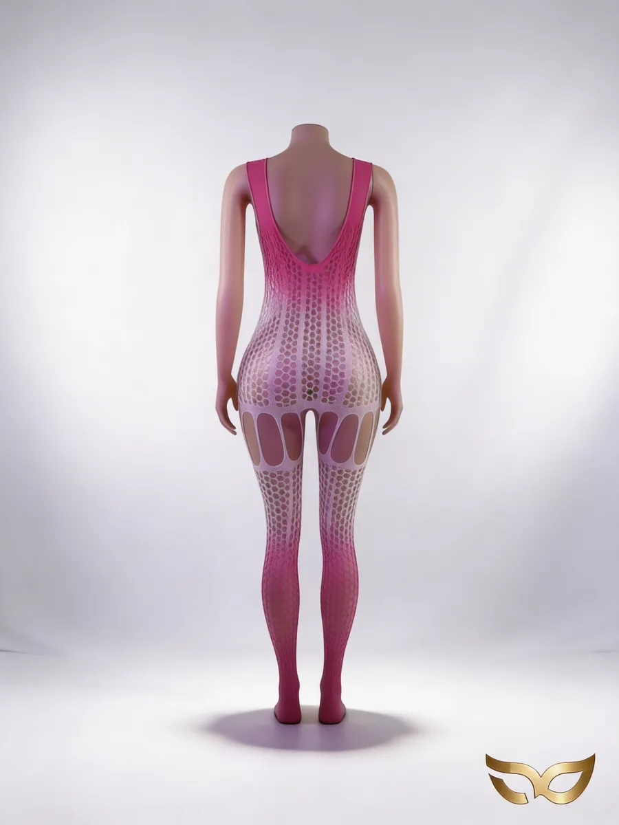 Fishnet Deluxe Flamingo