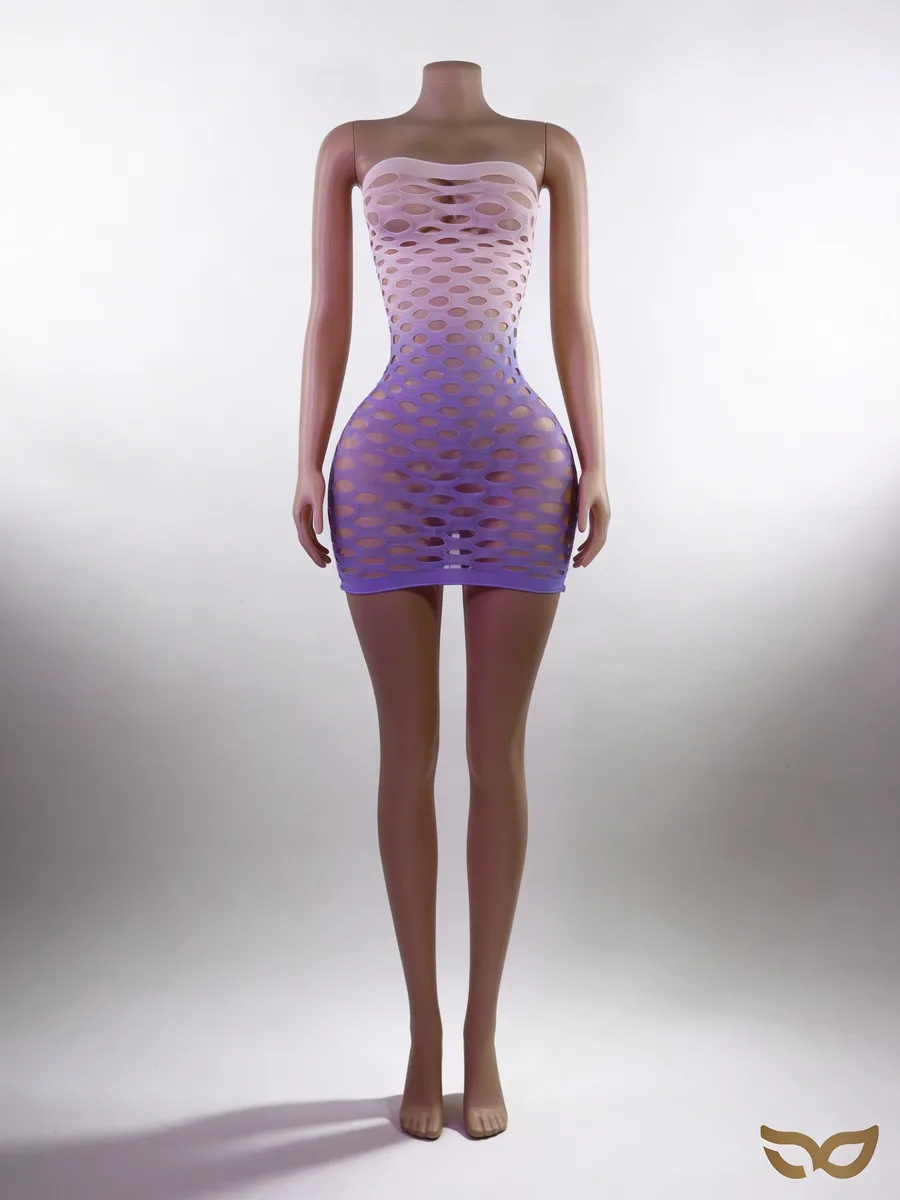 Fishnet Deluxe Violet