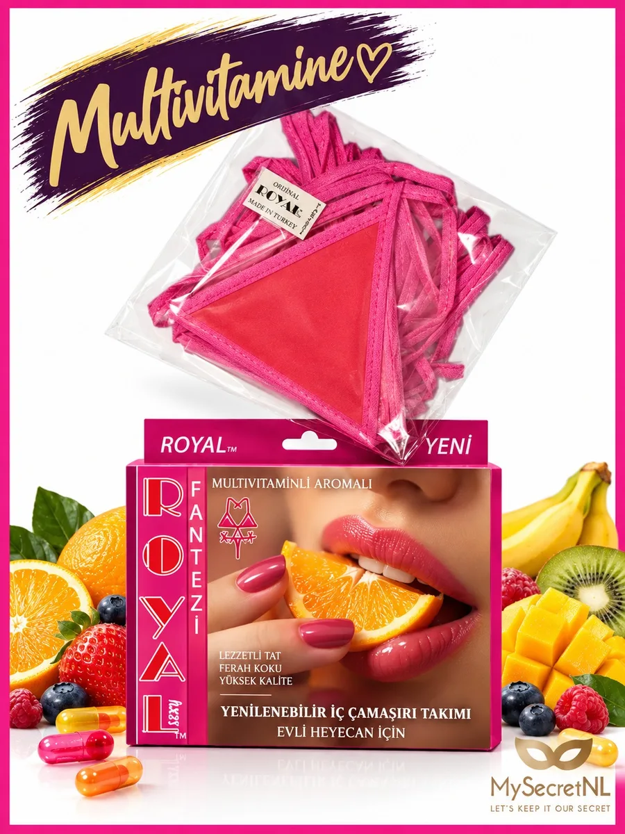 Eetbare Lingerie Multivitamine – Snoep Lingerie Set
