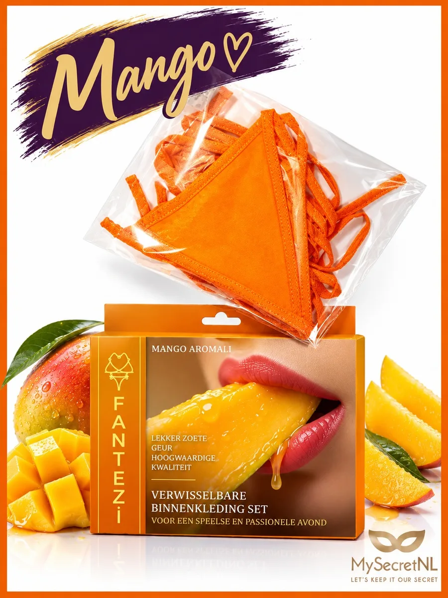 Eetbare Lingerie Mango – Snoep Lingerie Set