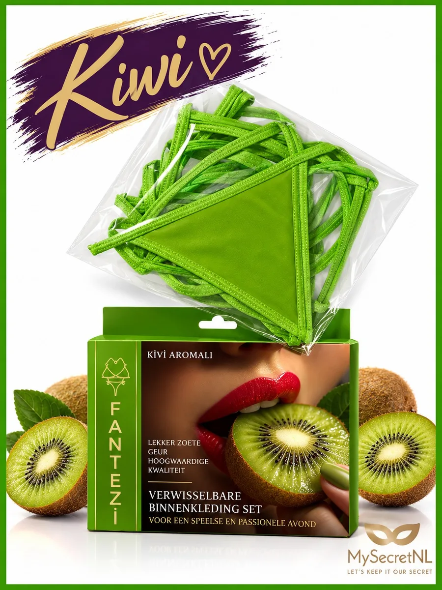 Eetbare Lingerie Kiwi – Snoep Lingerie Set
