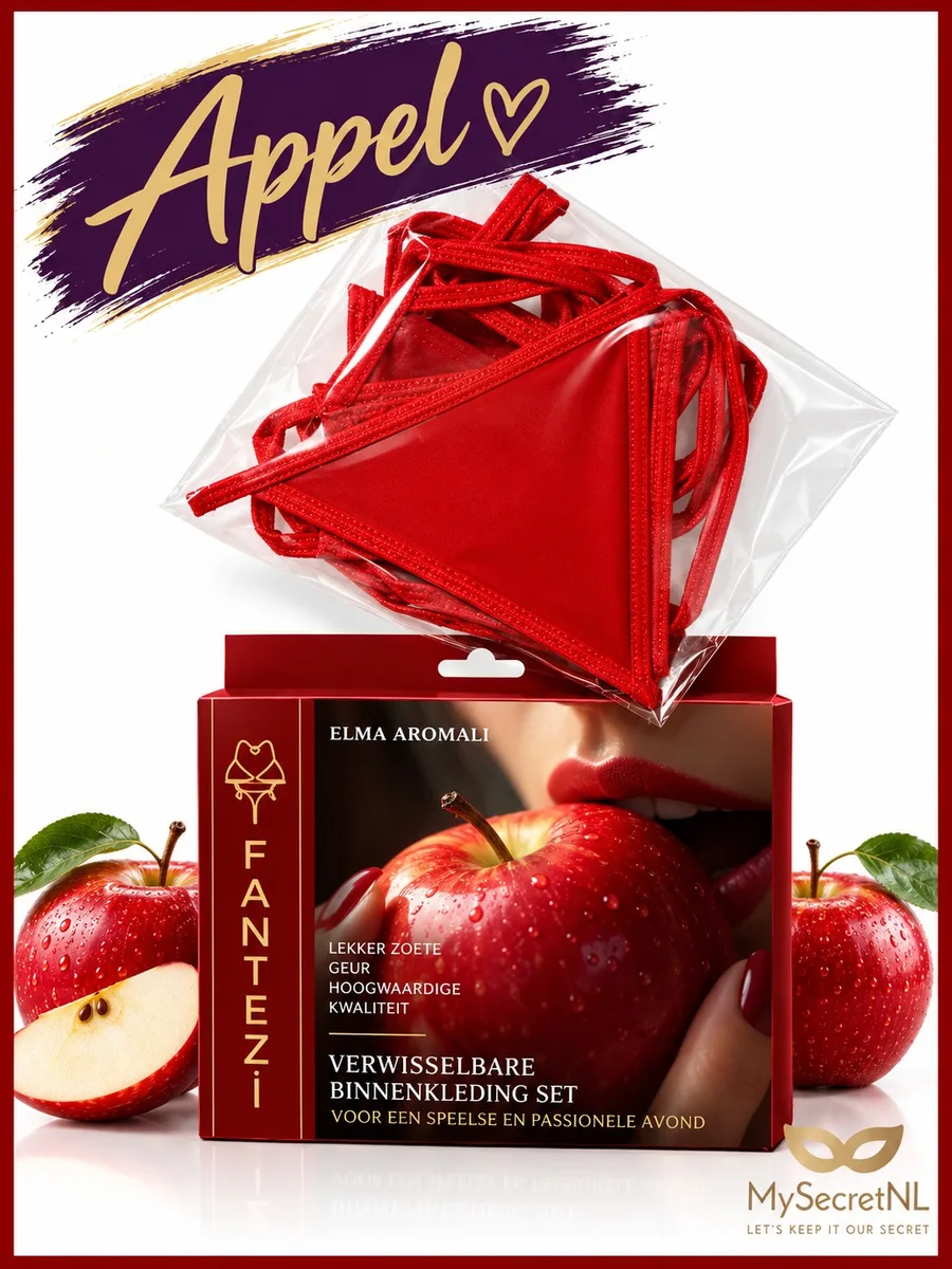 Eetbare Lingerie Appel – Snoep Lingerie Set