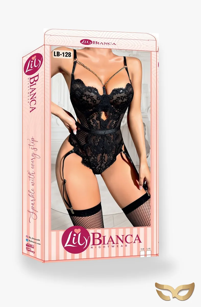 Chained Lace – Lace Body with Chains