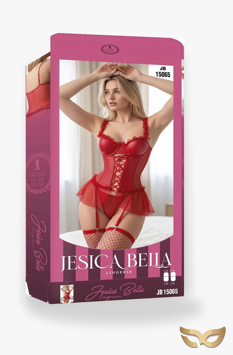 Scarlet Corset – Red Corset Babydoll