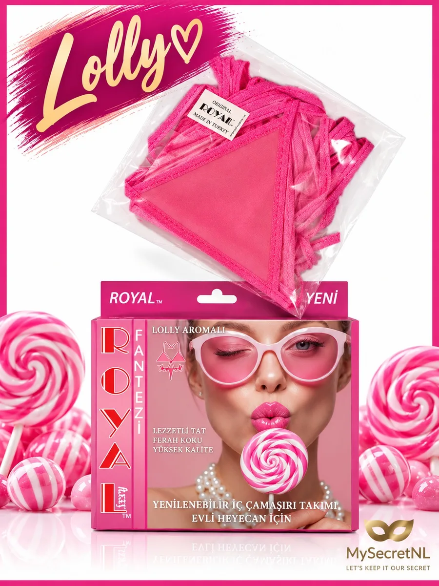 Eetbare Lingerie Lolly – Snoep Lingerie Set