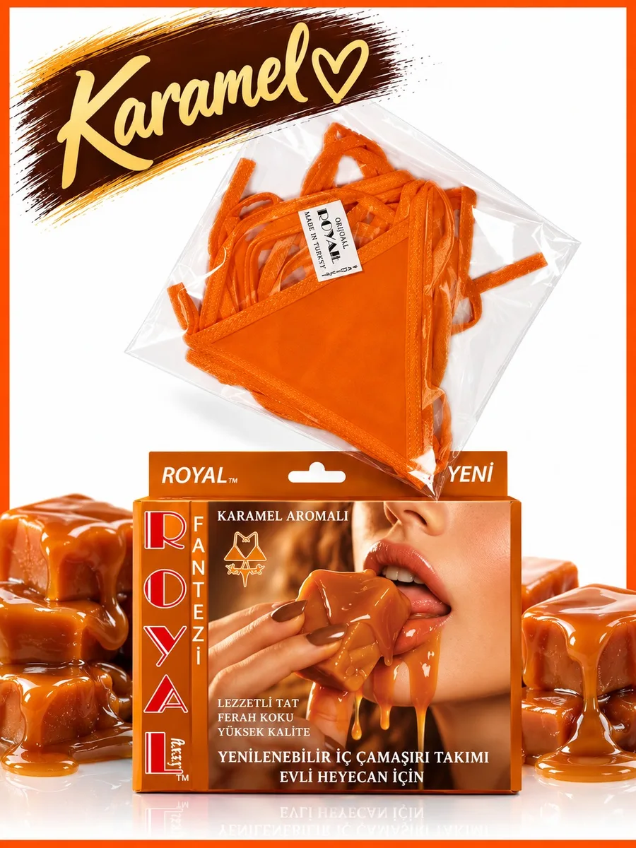 Eetbare Lingerie Karamel – Snoep Lingerie Set